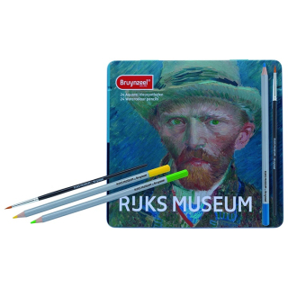 Akvarelni barvni svinčniki Bruynzeel iz omejene edicije Van Gogh / 24 kosov