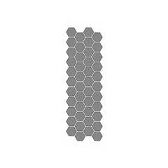 Šablona Honeycomb 13x40 cm