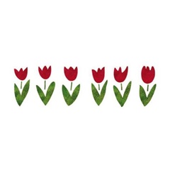 Šablona XL Tulipani 22x67 cm