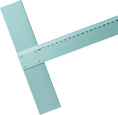 Aluminijsko ravnilo s T-profilom LENIAR - 70 cm