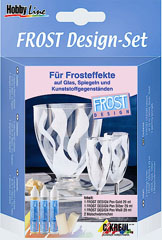 Set barv za steklo Hobby Line - Frost Design