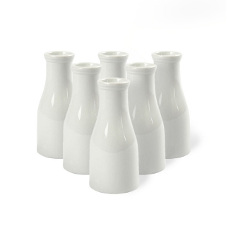 Set porcelanskih vaz 6 kosov - 13 cm