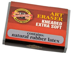 Radirka iz lateksa EXTRA SOFT v embalaži